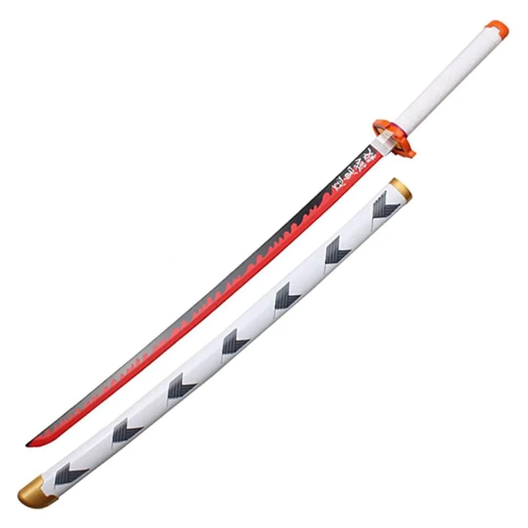 Kyojuro Rengoku Demon Slayer Anime Wooden Katana