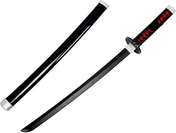 Tanjiro Kamado Demon Slayer Black Wooden Sword