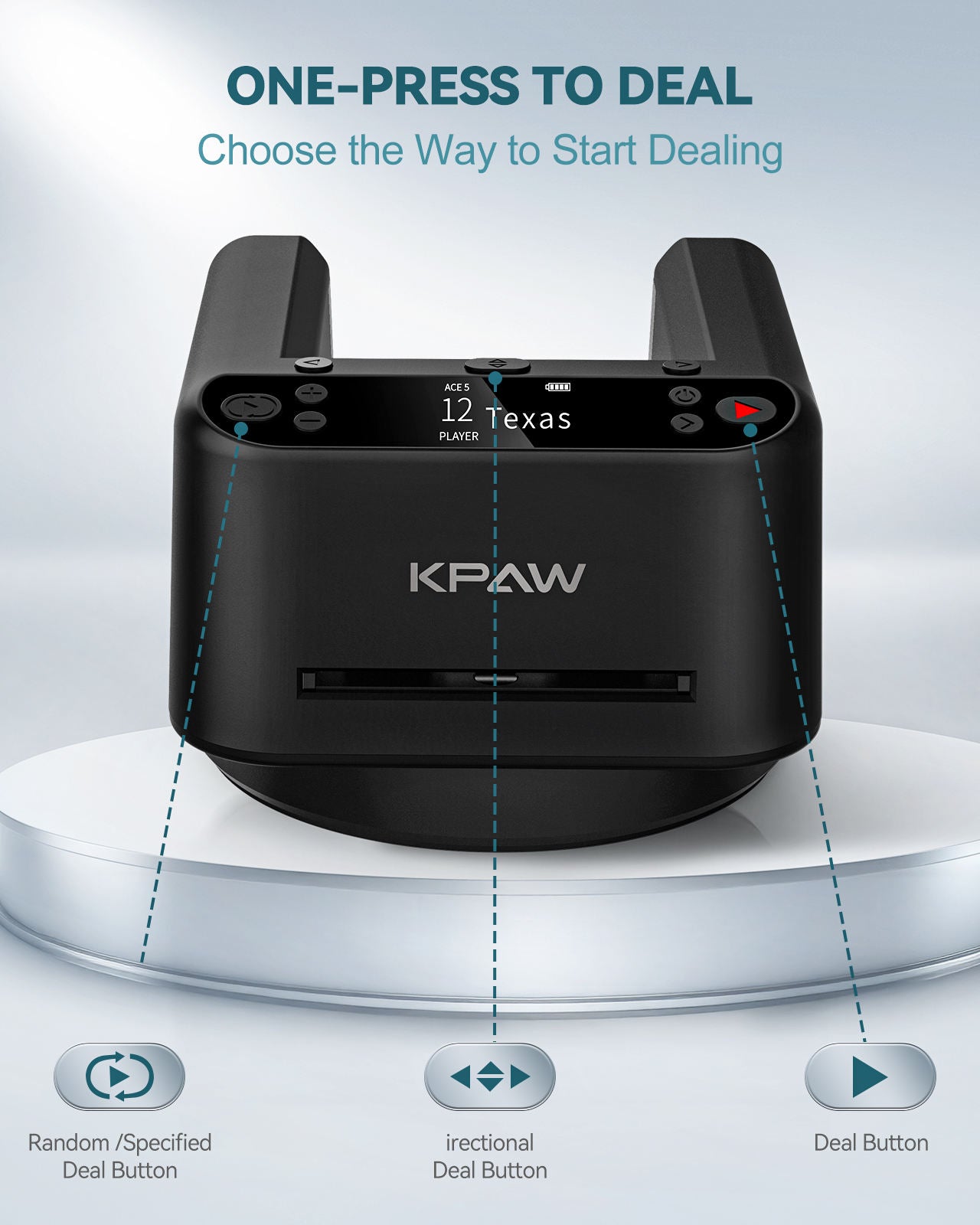 Automatic Card Dealer and Shuffle Machine