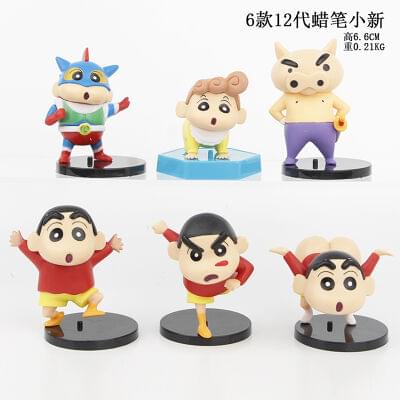 Shinchan Anime Action Figure set of 6