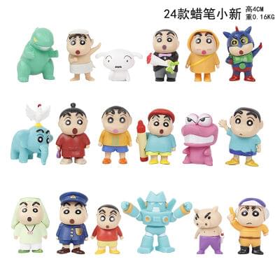 Shinchan Anime Action Figure Set of 24