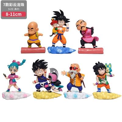 Dragon Ball Z Anime Action Figure Set of 7