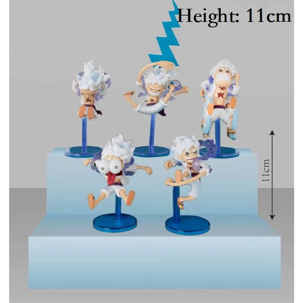 One Piece Anime Action Figure set of 5