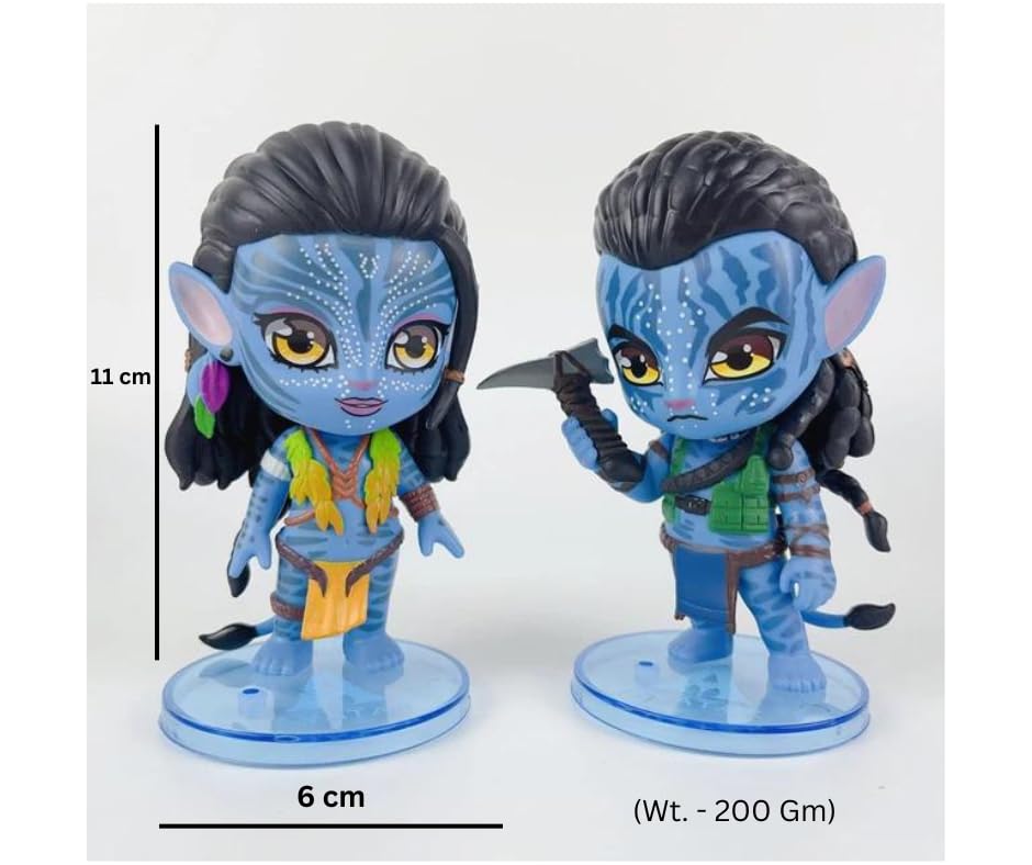 Avatar Anime Action Figure Collectible  set of 2