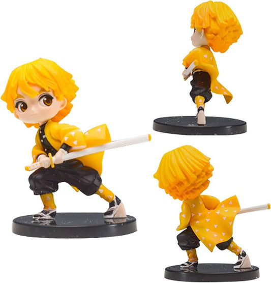 Zenitsu Agatsuma Demon Slayer Anime Action Figure Collectible