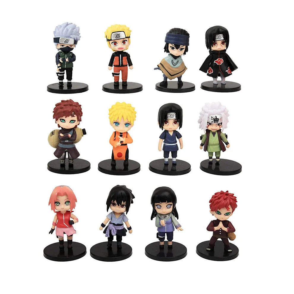 Naturo Action Figure Set of 12