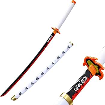 Kyojuro Rengoku Demon Slayer Anime Wooden Katana