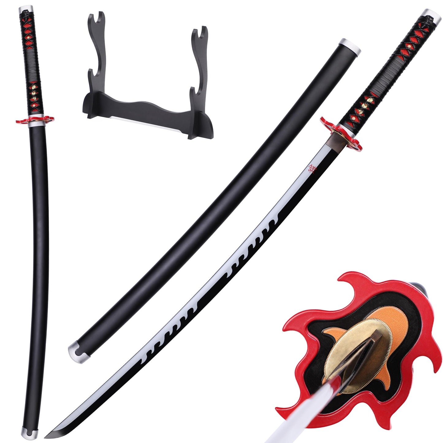 Tanjiro Kamado Demon Slayer Anime Wooden Katana