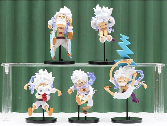 One Piece Anime Action Figure set of 5
