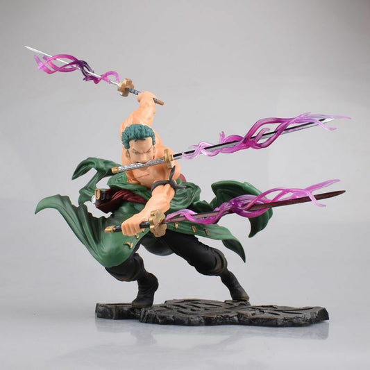 Roronoa Zoro 3 Sword Anime Action Figure Collectible