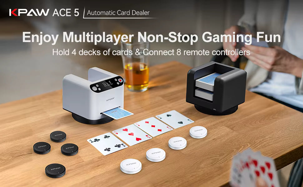 Automatic Card Dealer and Shuffle Machine