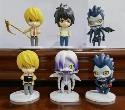Deathnote Anime Action Figure set of 6