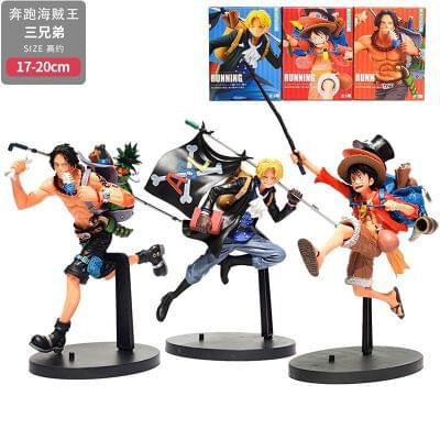 One Piece Anime Action Figure set of 3