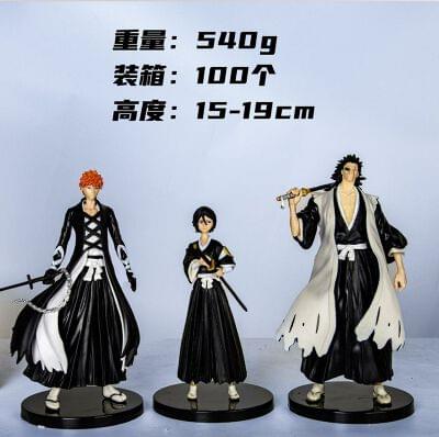 Bleach Anime Action Figure set of 3