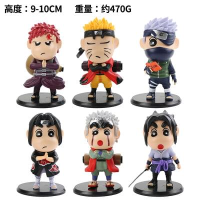 Shinchan Anime Action Figure Set of 6