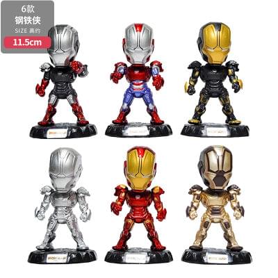 IM Man Action Figure Set of 6