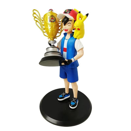 Pokimon Ash with Trophy