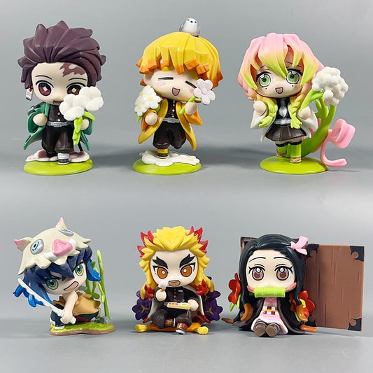 Demon Slayer Action Figure set of 6