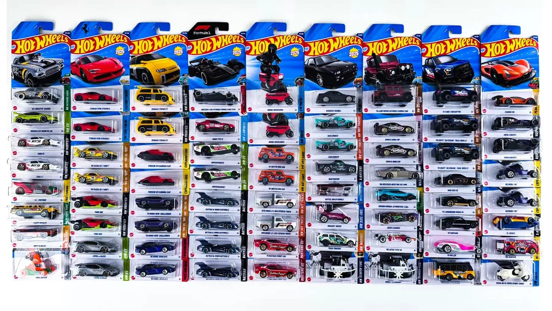 Hotwheels Imported J case 2025 ( contains 72 cars)