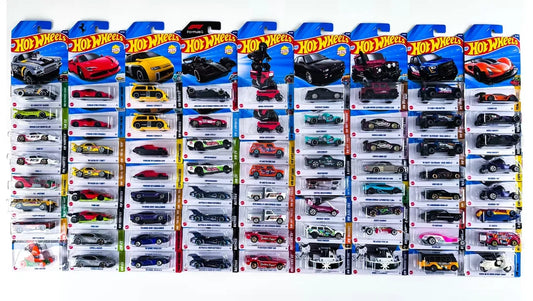 Hotwheels Imported J case 2025 ( contains 72 cars)