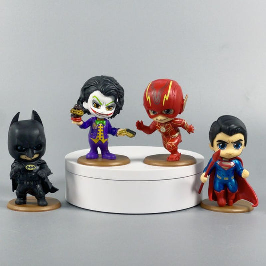 Superhero Anime Action Figure set of 4
