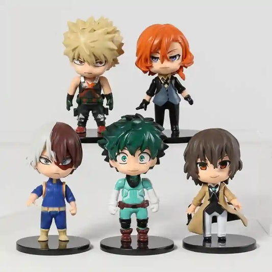 My Hero Academia Anime action figure set of 5
