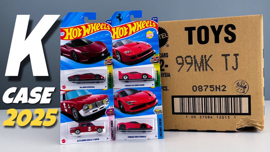 Hotwheels Imported K case 2025 ( contains 72 cars)