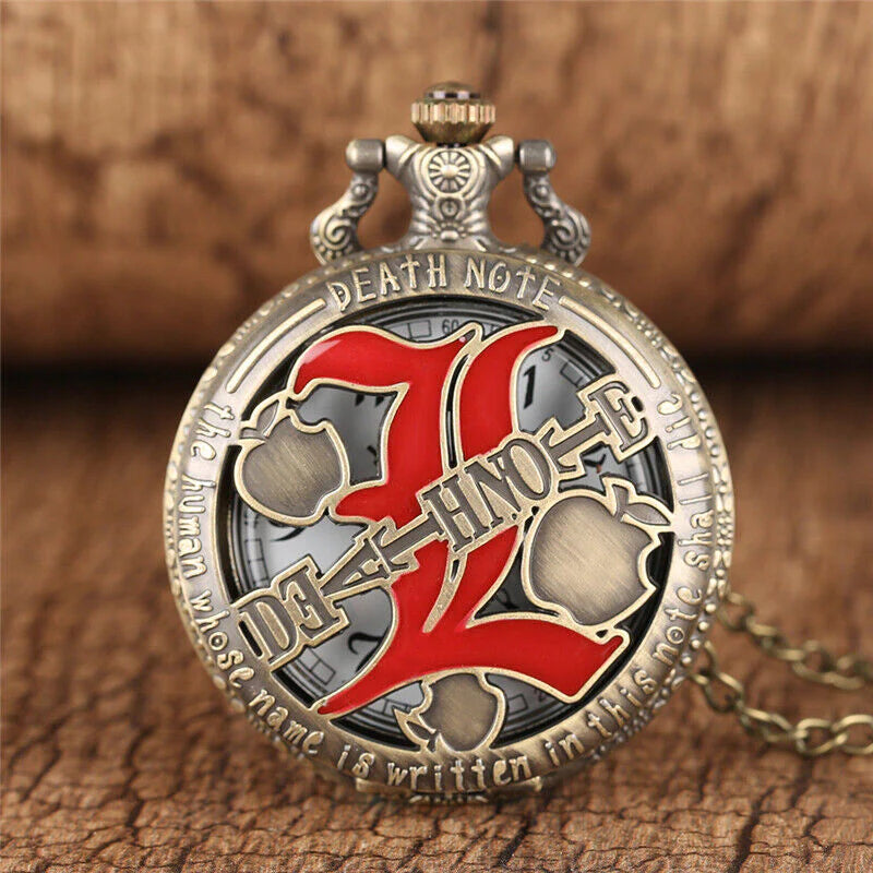 Deathnote Pocket Watch Keychain