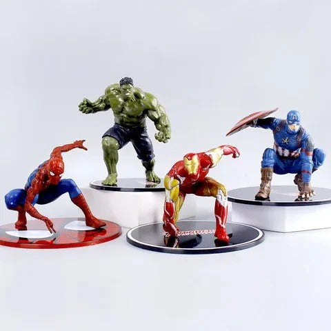 Avenge Heroes Anime Action Figure Collectible  set of 4